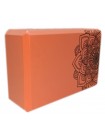 Блок для йоги, растяжки (TS 1698) Оранжевый