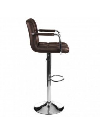 Барний стілець Just Sit Astana до100 кг. коричневий стілець візажиста, барне крісло