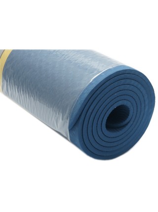 Коврик для фитнеса, йогамат (MS 2682) TPE 183-61 см. Синий 6 мм.