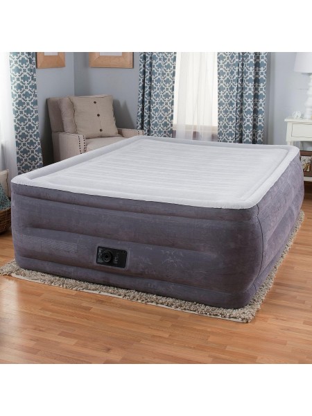 Надувная кровать Intex 64418 (203х152х56) - электронасос.