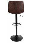 Барний стілець зі спинкою Bonro B-081 коричневий (2 шт) (47000067)