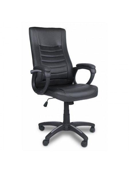 Офисное кресло Just Sit ZEUS до 120 кг. Черный. Компьютерное кресло Just Sit ZEUS