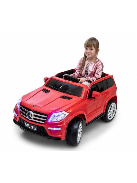 Детская машина на аккумуляторе Just Drive ML-35. 2 мотора по 40 Вт, MP3, 6 км/ч. Красный