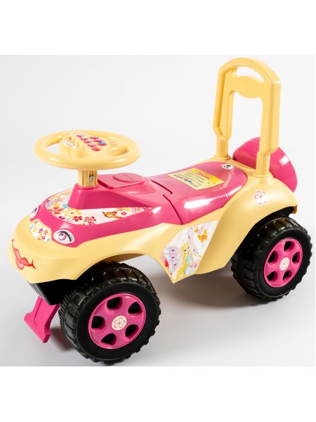 Толокар Doloni Toys (0142/07) - музыкальная автошка в дизайне "Принцесса".