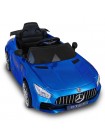 Детская машина на аккумуляторе Just Drive GTS. Синий электромобиль, два мотора по 30 Вт, MP3, 6 км/ч