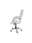 Офісне біле крісло Eden