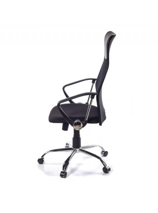 Кресло Just Sit Manager Prestige до 120 кг. Черный