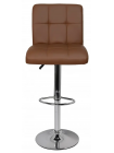 Барний стілець зі спинкою Bonro BC-0106 коричневий