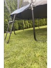 Батут Just Fun 305 см., до 150 кг. FiberGlass. Внутренняя сетка. Черный