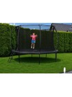 Батут Just Fun 305 см., до 150 кг. FiberGlass. Внутренняя сетка. Черный