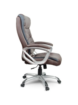 Офисное кресло Just Sit MADERA до 120 кг. Коричневый. Компьютерное кресло MADERA