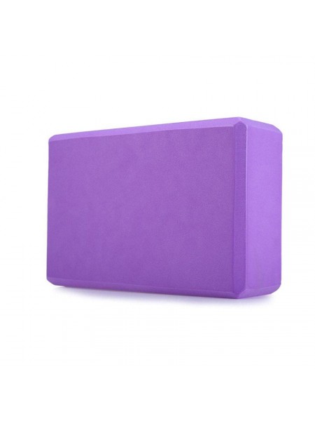 Блок для йоги, растяжки (Фиолетовый)
