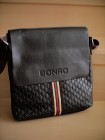 Сумка мужская Bonro через плечо коричневая Model 8 (14000015)