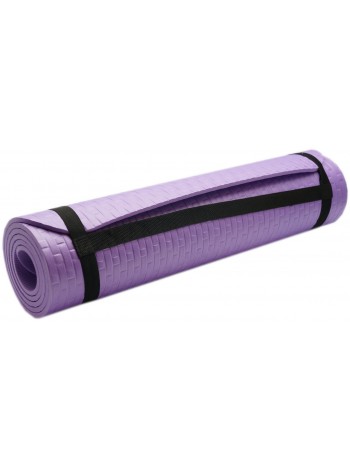 Коврик для занятий, каремат Profi (MS 2129F) Фиолетовый 7мм.
