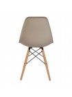 Крісло для кухні на ніжках Bonro (42400434) 3 шт. Коричневий