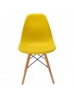 Крісло для кухні на ніжках Bonro (42400301) 4 шт. Жовтий