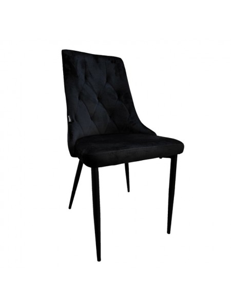 Стілець крісло для кухні, вітальні, кафе Bonro (42400339) Чорний