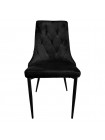Стілець крісло для кухні, вітальні, кафе Bonro (42400339) Чорний