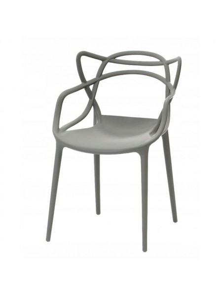 Крісло стілець для кухні вітальні барів Bonro (42400380) 4 шт. Сірий