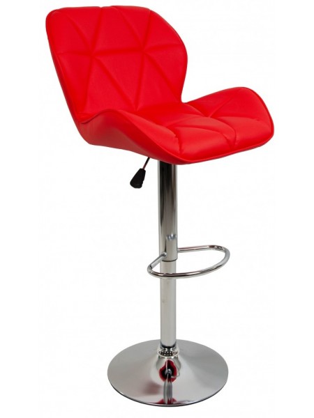 Барний стілець зі спинкою Bonro B-868M червоний (40080053)