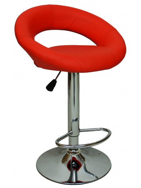 Барний стілець хокер Bonro B-650 червоний (40080008)