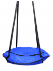 Підвісна садова гойдалка (гніздо лелеки) для дітей та дорослих 100 см. до 100 кг. Синій