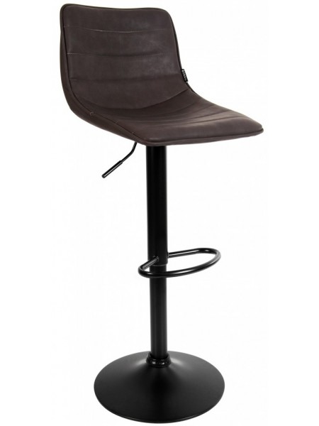 Барний стілець зі спинкою Bonro B-081 коричневий (40600017)