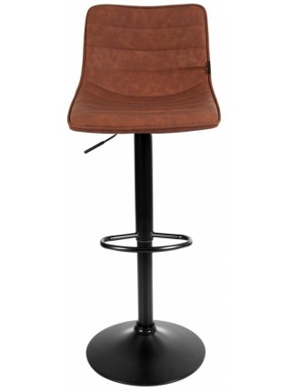 Барный стул со спинкой Bonro B-081 коньячный (40600016)