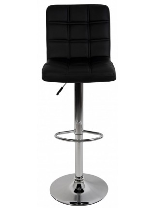 Барный стул со спинкой Bonro B-1021 черный (40080055)