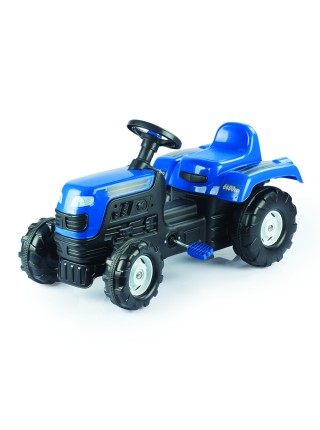 Трактор на педалях DOLU 8045, пластиковый. Синий