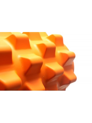 Массажный валик (MS 0857-2O)  Оранжевый 33х12 см.