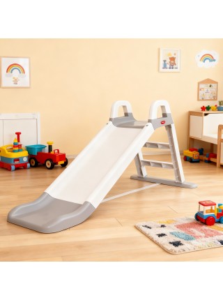 Гірка дитяча пластикова Долоні 140 см. (0140/16) Молочно-сіра