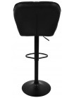 Барный стул со спинкой Bonro B-087 черный (черное основание) (2шт)
